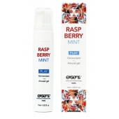 Возбуждающий гель Raspberry Mint с ароматом малины и мяты - 15 мл. - Exsens - купить с доставкой в Новочеркасске