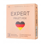 Ароматизированные презервативы EXPERT Fruit Mix - 3 шт. - Expert - купить с доставкой в Новочеркасске