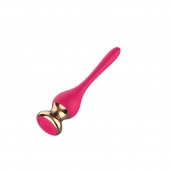 Розовый вибромассажер Nipple Vibrator - 14,5 см. - I-MOON