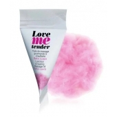 Съедобное согревающее массажное масло Love Me Tender Cotton Candy с ароматом сладкой ваты - 10 мл. - Love to Love - купить с доставкой в Новочеркасске