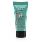 Съедобный интимный гель Orgie Lube Tube Cocktail Strawberry Mojito - 50 мл. - ORGIE - купить с доставкой в Новочеркасске