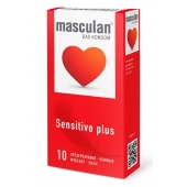 Презервативы Masculan Sensitive plus - 10 шт. - Masculan - купить с доставкой в Новочеркасске