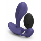 Темно-синий вибромассажер Witty P G Vibrator with Remote Control - Love to Love - в Новочеркасске купить с доставкой