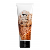 Лубрикант на водной основе OYO Aroma Gel Ice Cream с ароматом пломбира - 75 мл. - OYO - купить с доставкой в Новочеркасске