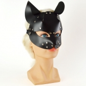 Черная кржаная маска Pussy - Sitabella - купить с доставкой в Новочеркасске