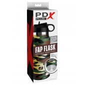 Мастурбатор в камуфляжной колбе Fap Flask - Pipedream - в Новочеркасске купить с доставкой