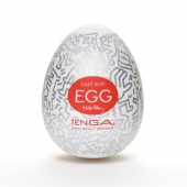 Мастурбатор-яйцо Keith Haring EGG PARTY - Tenga - в Новочеркасске купить с доставкой