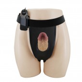 Полый вибрострапон на регулируемых трусиках Draven - 17,5 см. - Baile - купить с доставкой в Новочеркасске