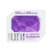 Фиолетовый мастурбатор-стимулятор Tenga Uni Amethyst - Tenga - в Новочеркасске купить с доставкой