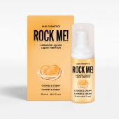 Жидкий вибратор Nuei Rock Me! с ароматом печенья и сливок - 20 мл. - Nuei cosmetics - купить с доставкой в Новочеркасске