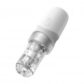 Белый автоматический мастурбатор Extra Sauce - Sauce - в Новочеркасске купить с доставкой