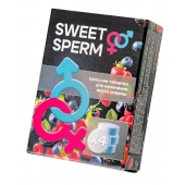 Шипучие таблетки для мужчин Sweet Sperm для изменения вкуса спермы (4 шт. по 0,5 гр.) - Капиталпродукт - купить с доставкой в Новочеркасске