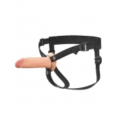 Полый страпон на ремнях 6’’ Hollow Silicone Strap-on - Pipedream - купить с доставкой в Новочеркасске