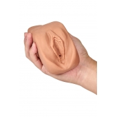 Маструбатор-вагина с вибрацией Soft   Wet Renata Realistic Tan Masturbator - Blush Novelties - в Новочеркасске купить с доставкой