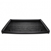Черная виниловая простынь с надувными краями Nuru Inflatable Vinyl Massage Sheet - XR Brands - купить с доставкой в Новочеркасске