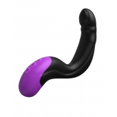 Черно-фиолетовый вибромассажёр простаты Hyper-Pulse P-Spot Massager - Pipedream - в Новочеркасске купить с доставкой
