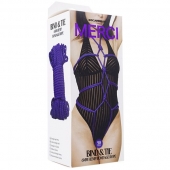 Фиолетовая верёвка для связывания и фиксации Bind Tie - 15,24 м. - Doc Johnson - купить с доставкой в Новочеркасске
