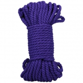 Фиолетовая верёвка для связывания и фиксации Bind Tie - 15,24 м. - Doc Johnson - купить с доставкой в Новочеркасске
