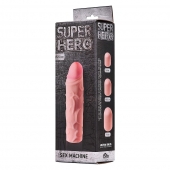 Фаллоудлинитель SUPER HERO Sex Machine - 15,5 см. - Lola Games - в Новочеркасске купить с доставкой