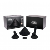 Конусный вибромассажер Cowgirl Cone с 2 насадками - CowGirl - купить с доставкой в Новочеркасске