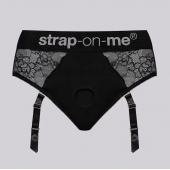 Трусики для фиксации насадок Strap-on-me Harness Lingerie Diva XS - Strap-on-me - купить с доставкой в Новочеркасске