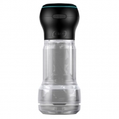 Набор PowerBlow   Feel Pocket Stroker Crystal: мастурбатор и интерактивная насадка - Kiiroo - в Новочеркасске купить с доставкой
