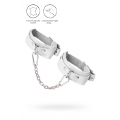 Белые мини-оковы со скруглёнными углами - Pecado - купить с доставкой в Новочеркасске