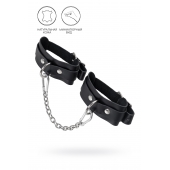 Черные мини-оковы со скруглёнными углами - Pecado - купить с доставкой в Новочеркасске