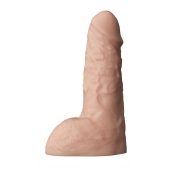 Телесный фаллоудлинитель с мошонкой Cock Next - 19 см. - LOVETOY (А-Полимер) - в Новочеркасске купить с доставкой