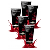 Набор из 5 съедобных лубрикантов JUJU со вкусом вишни - JuJu - купить с доставкой в Новочеркасске