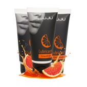 Набор из 3 съедобных лубрикантов JUJU со вкусом грейпфрута - JuJu - купить с доставкой в Новочеркасске