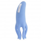 Голубой вибромассажёр Tentacle Tickler - Selopa