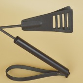 Черный кожаный стек «Сириус» - 60 см. - Sitabella - купить с доставкой в Новочеркасске