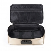 Золотистая сумочка для хранения игрушек Discreet Box - Dorcel - купить с доставкой в Новочеркасске