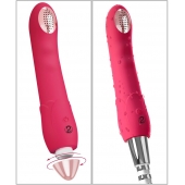 Малиновая насадка на душ с вибрацией Showers to orgasm - 20,1 см. - Orion - купить с доставкой в Новочеркасске