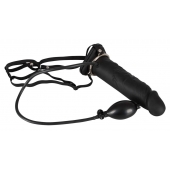 Полый страпон с эффектом увеличения Inflatable Strap-On - 18,5 см. - Orion - купить с доставкой в Новочеркасске