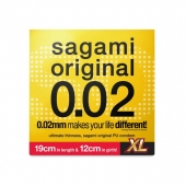 Презерватив увеличенного размера Sagami Original 0.02 XL-size - 1 шт. - Sagami - купить с доставкой в Новочеркасске