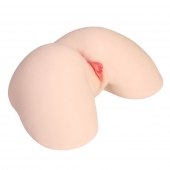 Мастурбатор-полуторс с двойным слоем материала и вибрацией Jenny Onahole Real Hips - KOKOS - в Новочеркасске купить с доставкой