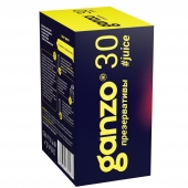 Ароматизированные презервативы Ganzo Juice - 30 шт. - Ganzo - купить с доставкой в Новочеркасске