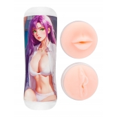 Двусторонний мастурбатор аниме - ротик и вагина - Tokyo Style - в Новочеркасске купить с доставкой