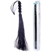 Черная силиконовая плеть - 37 см. - Boys of Toys - купить с доставкой в Новочеркасске