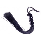 Черная силиконовая плеть - 37 см. - Boys of Toys - купить с доставкой в Новочеркасске