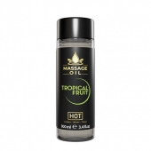 Массажное масло c ароматом тропических фруктов Massage Oil - 100 мл. - HOT - купить с доставкой в Новочеркасске