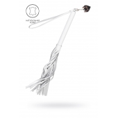 Белая кожаная плеть - 50 см. - Pecado - купить с доставкой в Новочеркасске