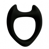 Черное эрекционное кольцо с рожками Wooomy Toro M - Adrien Lastic - в Новочеркасске купить с доставкой