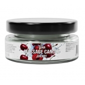 Массажная свеча «Спелая вишня» - 50 мл. - SGAN - купить с доставкой в Новочеркасске