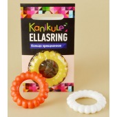 Цветное рельефное эрекционное кольцо Ellasring - Sitabella - в Новочеркасске купить с доставкой