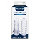 Набор из 2 прозрачных насадок на член Seductive Tickler Sleeves Set - NMC - в Новочеркасске купить с доставкой