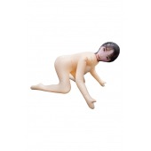 Телесная надувная секс-кукла в позиции догги-стайл - NMC - в Новочеркасске купить с доставкой