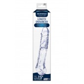 Прозрачная насадка-удлинитель Length Enhancer с подхватом - 22,3 см. - NMC - в Новочеркасске купить с доставкой